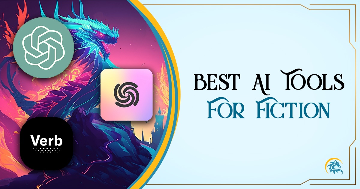 Featured image that says Best AI Tools for Fiction